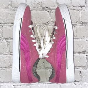Puma pink sparkle shoes size 8 women’s sneakers